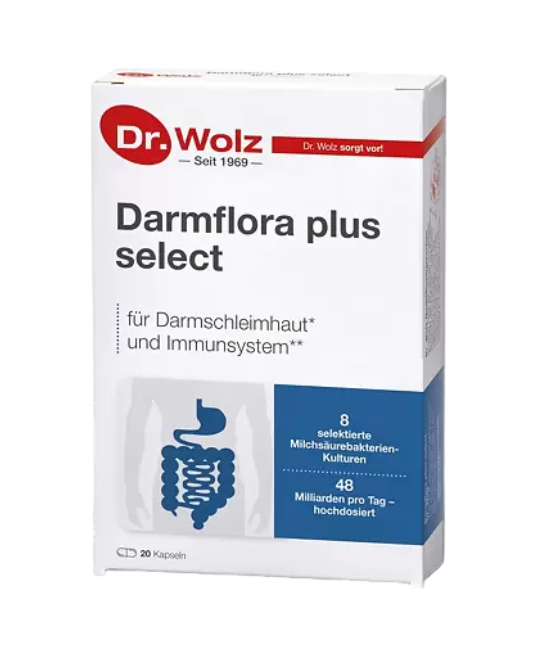фото упаковки Dr.Wolz Darmflora plus select intensiv