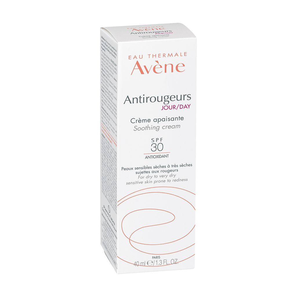 Avene Antirougeurs крем от покраснений кожи SPF 30, крем для лица, увлажняющий, 40 мл, 1 шт.