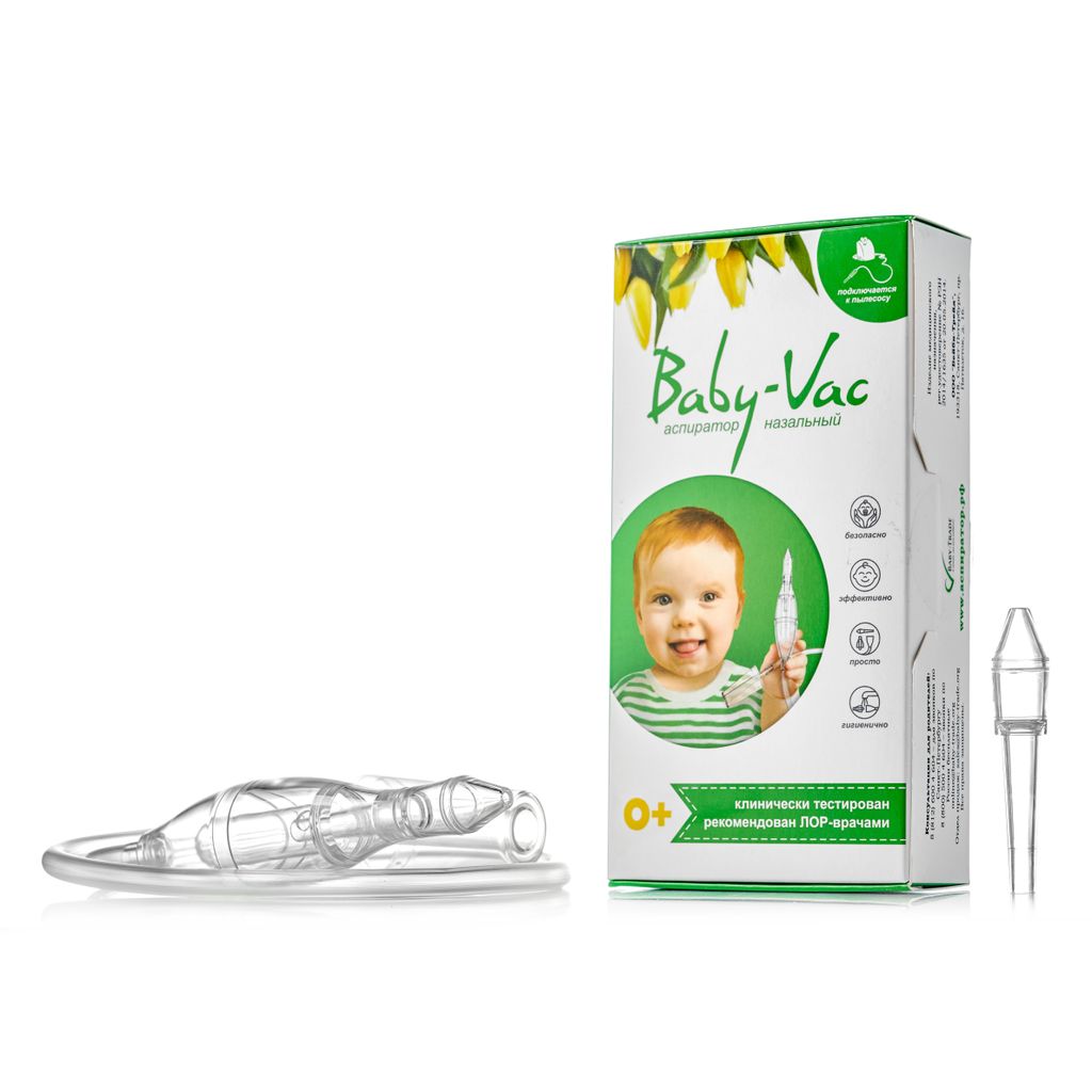 фото упаковки Baby-Vac Аспиратор назальный детский