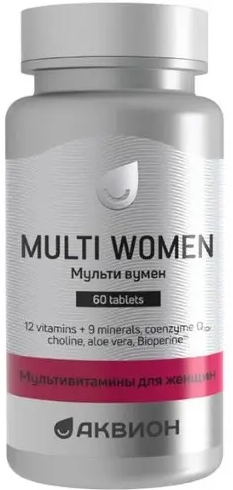 фото упаковки Аквион мультивитамины для женщин