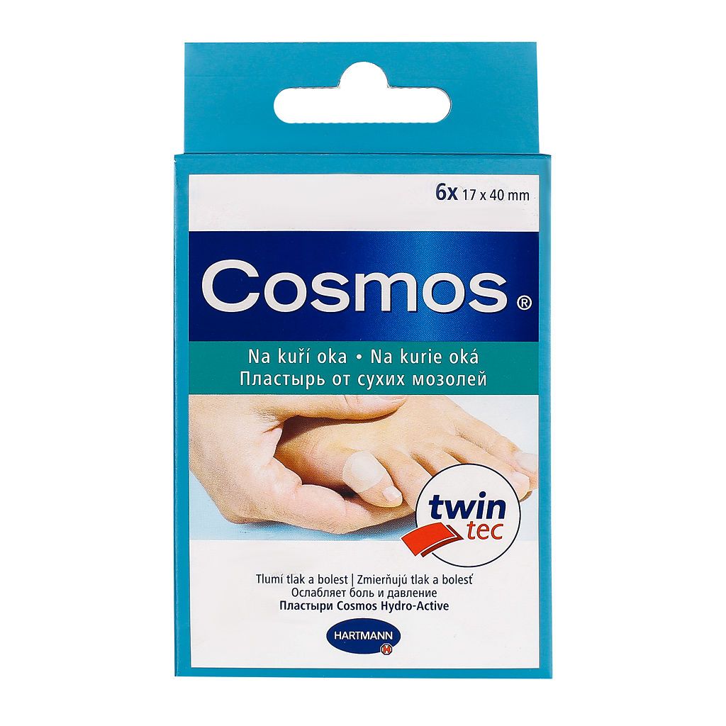 фото упаковки Cosmos Hydro-Active Пластырь мозольный на палец