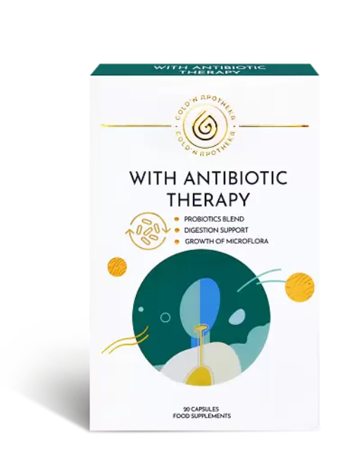 фото упаковки Gold'n Apotheka With Antibiotic Therapy Симбиол
