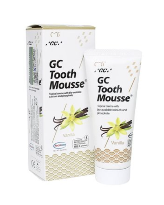 фото упаковки GC Tooth Mousse Зубной гель для восстановления и укрепления эмали
