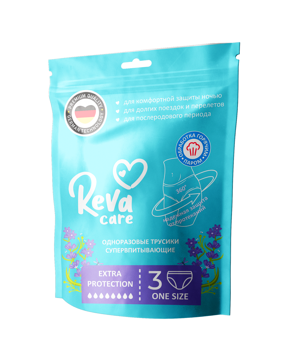 фото упаковки Reva Care Впитывающие трусы для женщин