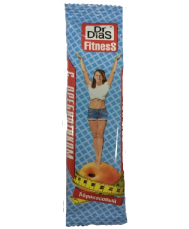 фото упаковки Dr.DiaS FitnesS батончик с пребиотиком инулином на фруктозе