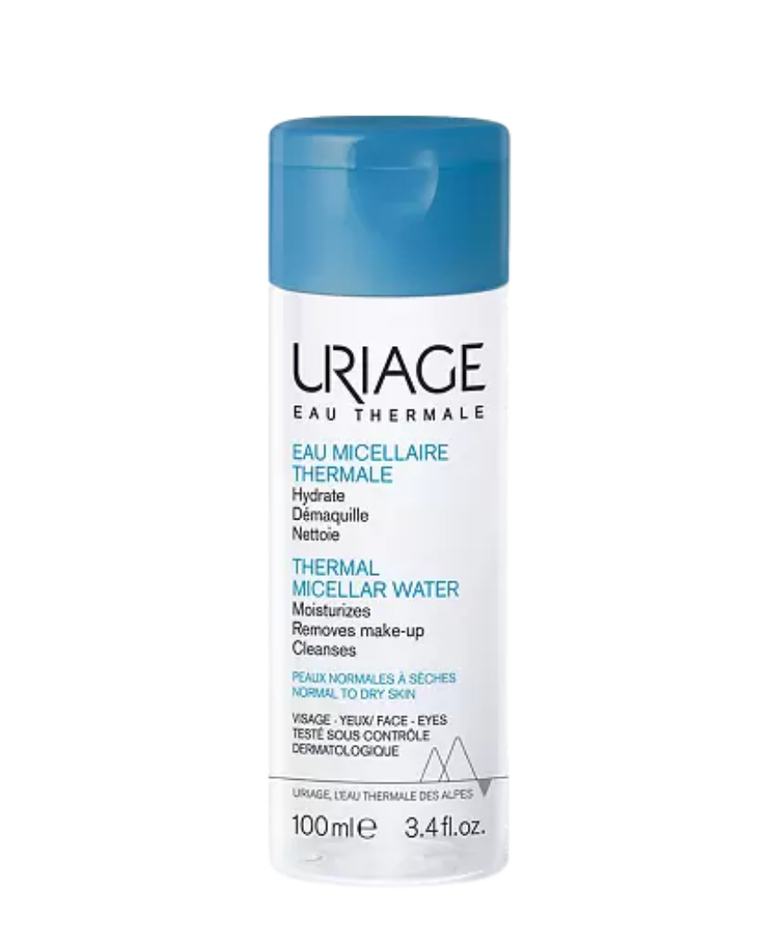 Uriage Очищающая мицеллярная вода, для нормальной и сухой кожи, 100 мл, 1 шт.