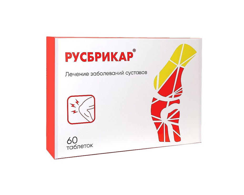 Русбрикар, таблетки гомеопатические, 60 шт. купить по цене от 299 руб в  Москве, заказать с доставкой в аптеку, инструкция по применению, отзывы,  аналоги, Алкой