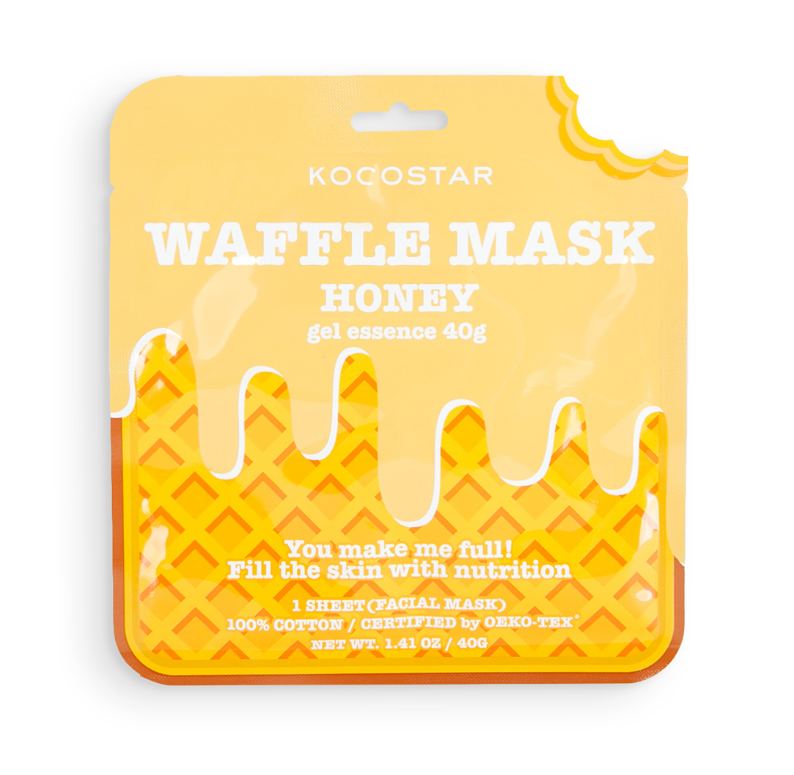 фото упаковки Kocostar Маска для лица питательная вафельная