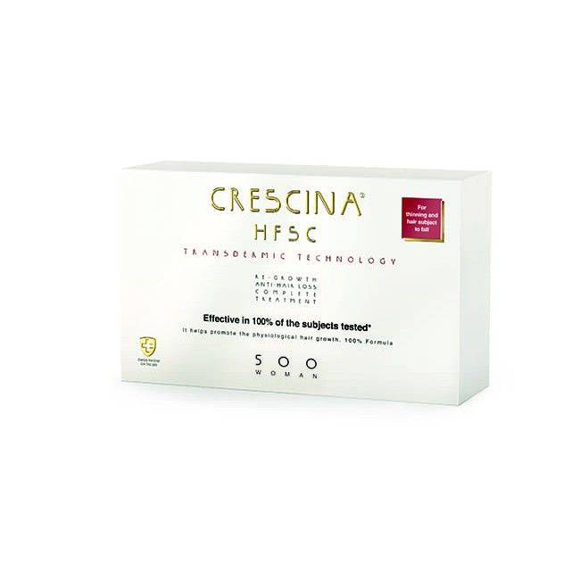 фото упаковки Crescina 500 HFSC Transdermic Комплекс от выпадения волос