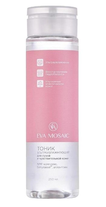 фото упаковки Eva Mosaic Тоник для сухой и чувствительной кожи ультраувлажняющий
