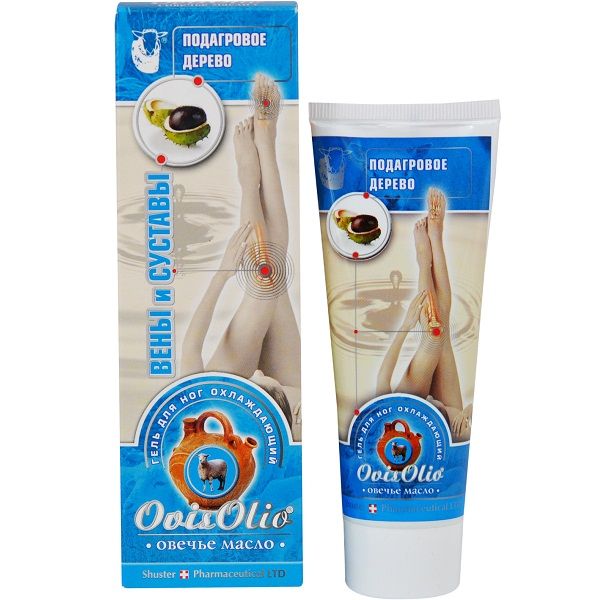фото упаковки Овечье масло OvisOlio гель для ног охлаждающий