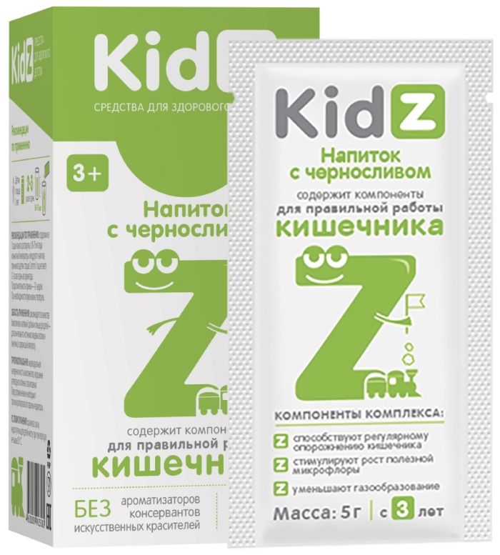 фото упаковки Kidz Напиток с черносливом для детей