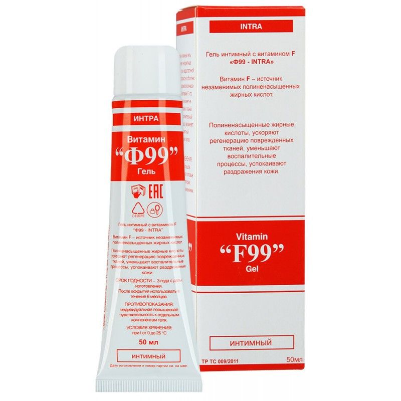 фото упаковки Витамин Ф99-INTRA гель интимный с витамином F