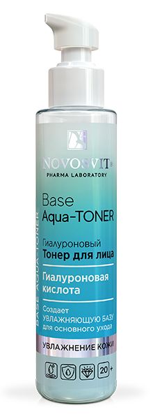 фото упаковки Novosvit Гиалуроновый тонер для лица Base Aqua-Toner