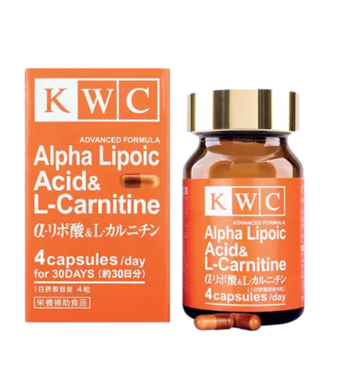 фото упаковки KWC Альфа-липоевая кислота и L-Карнитин улучшенная формула