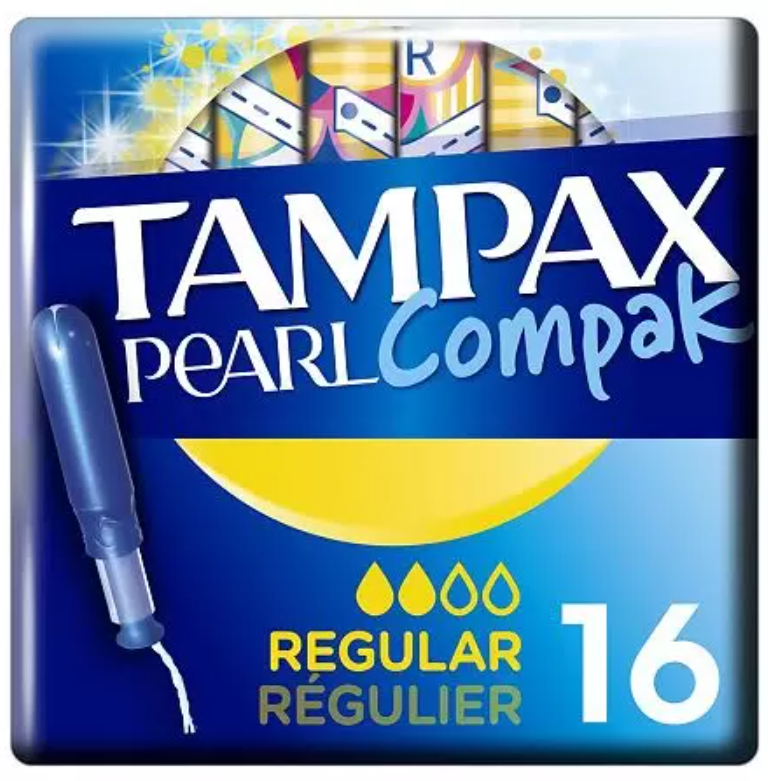 фото упаковки Tampax Compak Pearl Regular тампоны с аппликатором