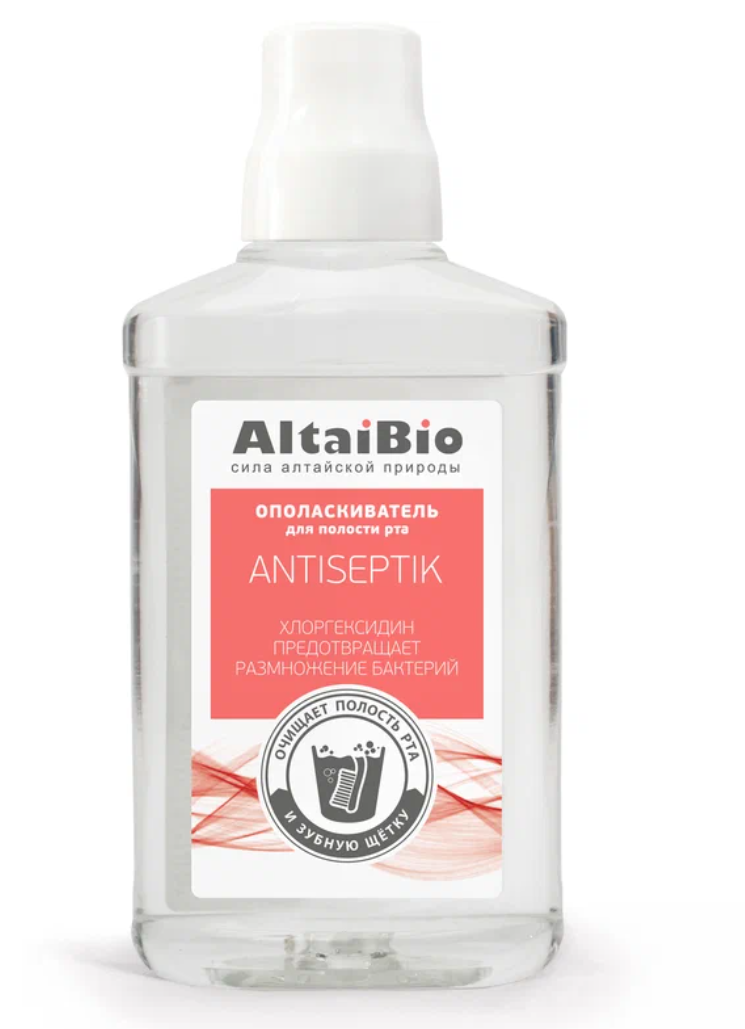 фото упаковки Altaibio Ополаскиватель для полости рта антисептик