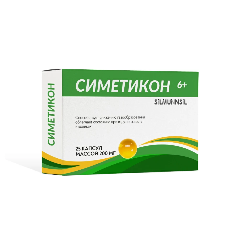 фото упаковки Симетикон 6+ Silmunnsil