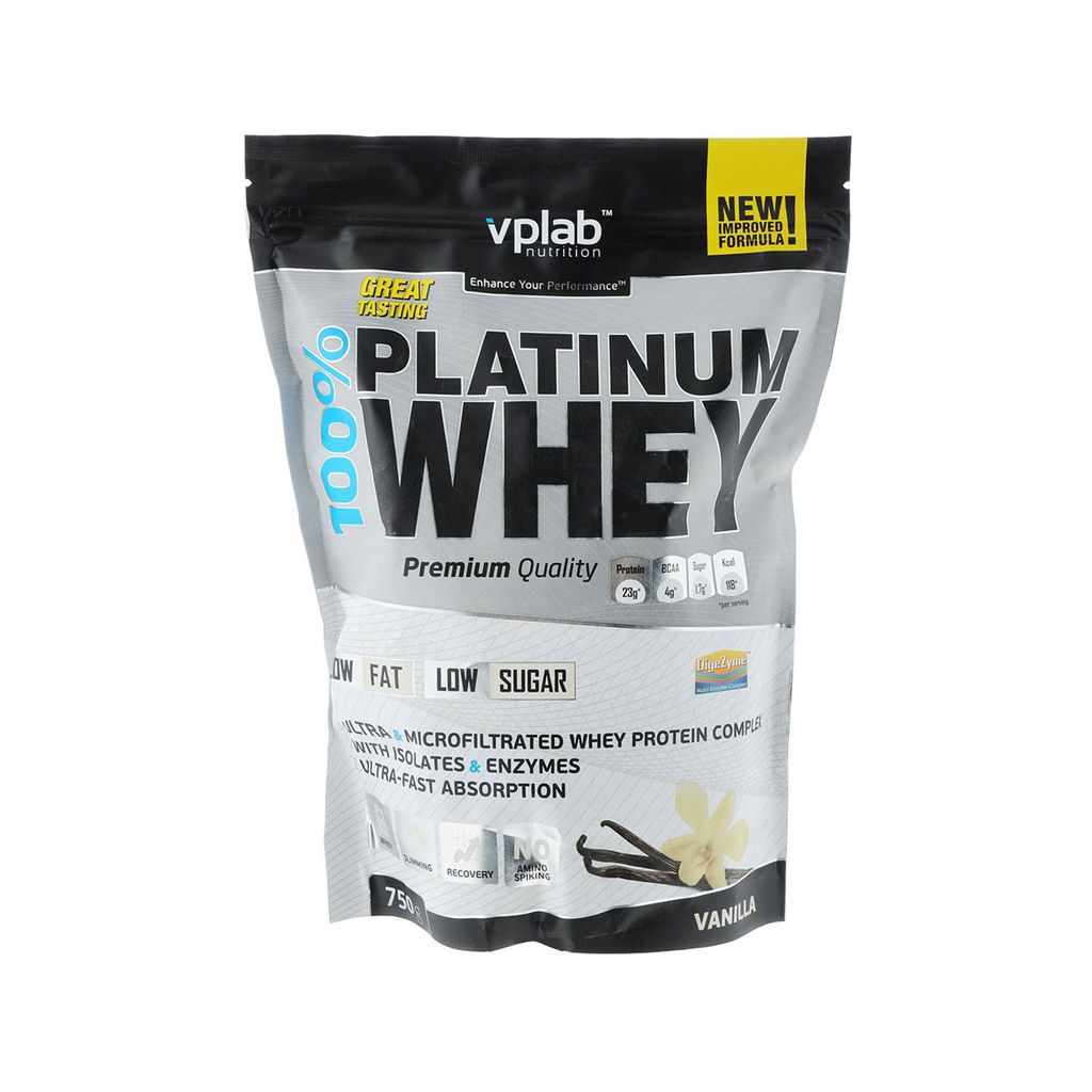 фото упаковки Vplab 100% Platinum Whey Протеин