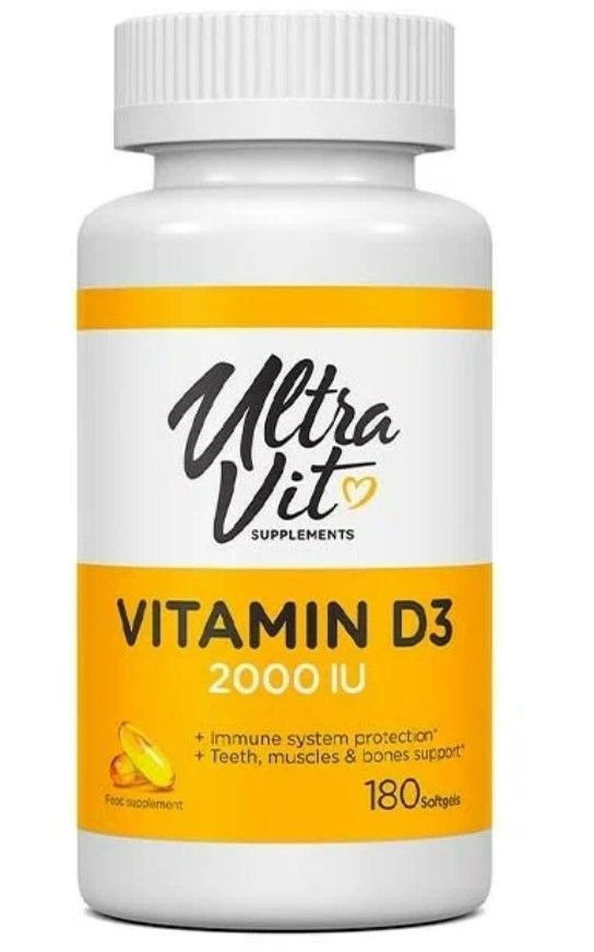 фото упаковки UltraVit витамин D3