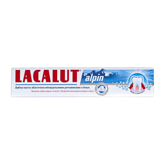 фото упаковки Lacalut Alpin зубная паста