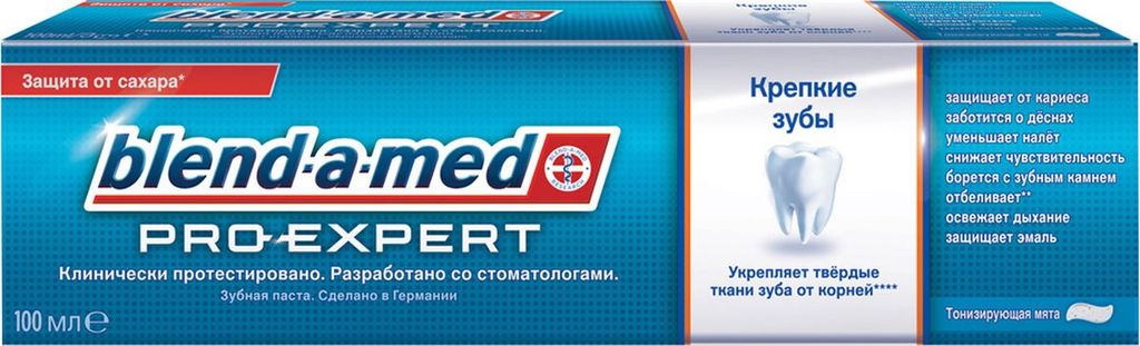 фото упаковки Blend-a-Med Pro Expert Зубная паста Крепкие зубы