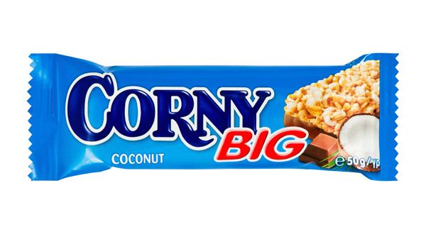 фото упаковки Corny Big Батончик мюсли кокос с шоколадом