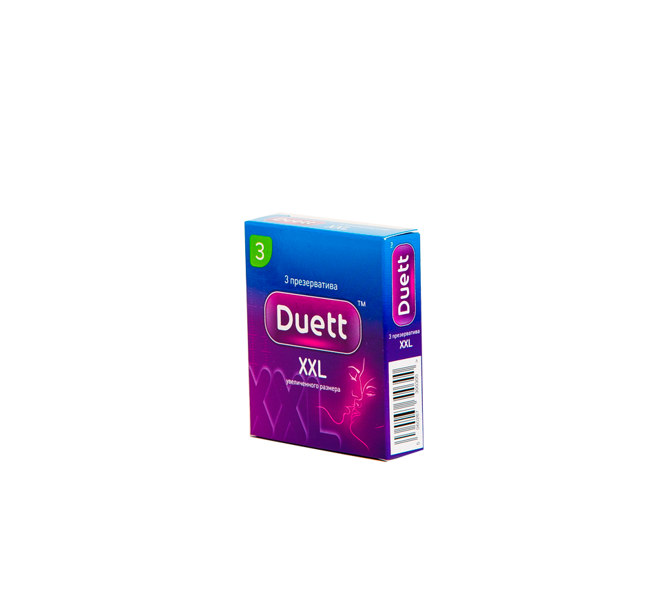 фото упаковки Презервативы Duett XXL