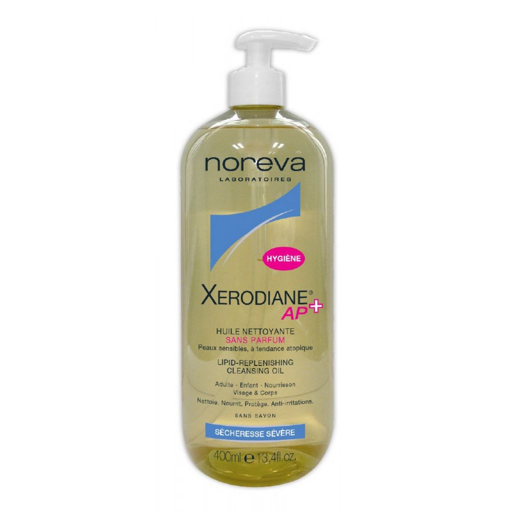 фото упаковки Noreva Xerodiane AP+ Очищающее липидовосстанавливающее масло