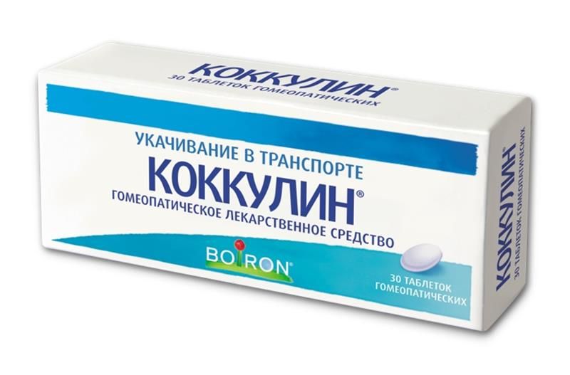 Коккулин, таблетки гомеопатические, 30 шт.  по цене от 285 руб в .