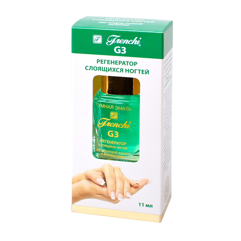 фото упаковки Frenchi G3 Регенератор слоящихся ногтей