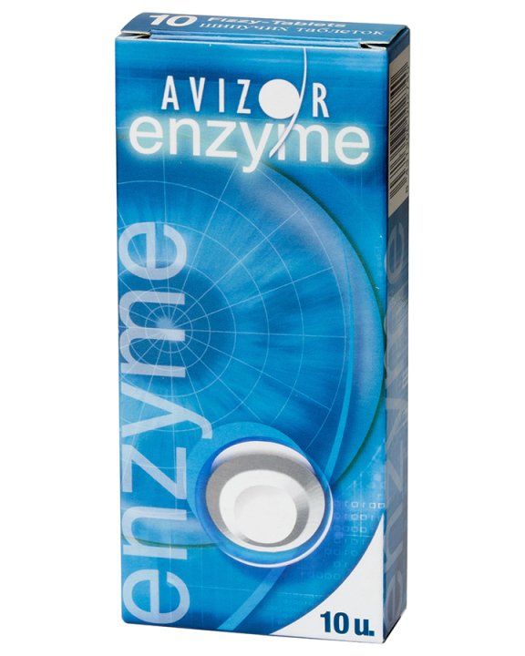 фото упаковки Avizor Enzyme Таблетки для уходу за контактными линзами