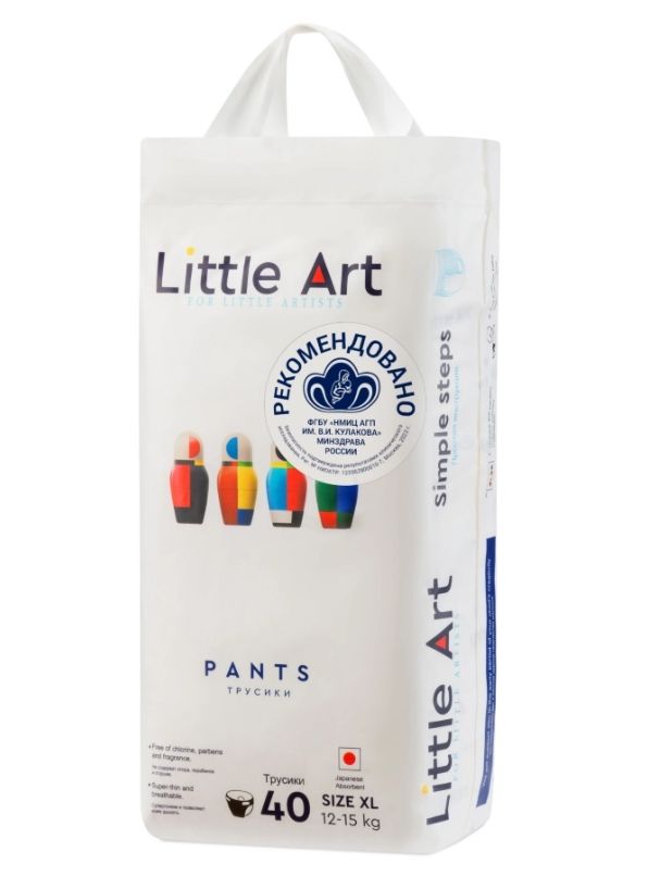 фото упаковки Little Art Подгузники-трусики детские