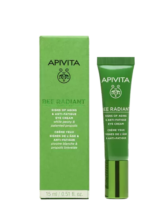 фото упаковки Apivita Bee Radiant Крем для кожи вокруг глаз