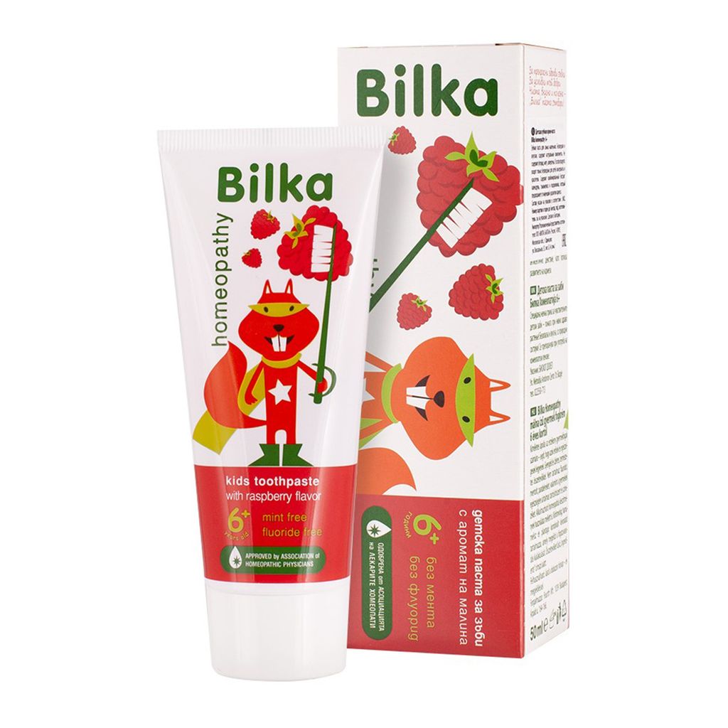 фото упаковки Bilka Homepathy Kids Зубная паста детская