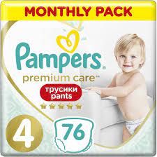 фото упаковки Pampers Premium Care pants Подгузники-трусики детские