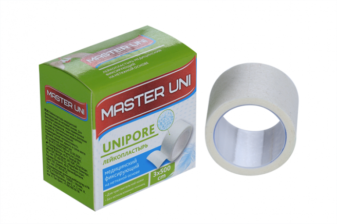 фото упаковки Master Uni Unipore Лейкопластырь фиксирующий