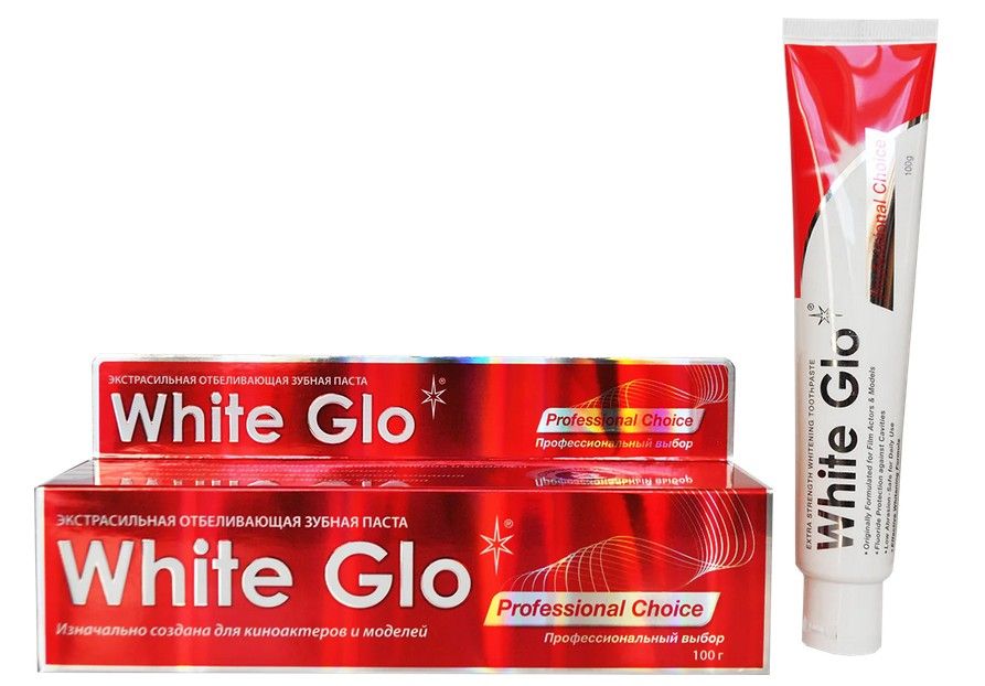 White Glo Зубная паста отбеливающая Профессиональный выбор, паста зубная, 100 г, 1 шт.