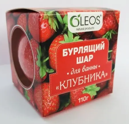 фото упаковки Oleos шар бурлящий для ванн