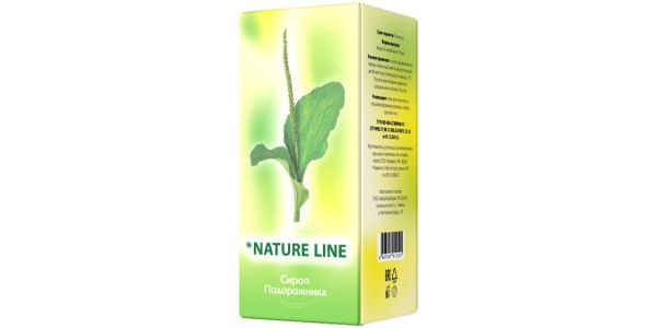 фото упаковки Nature Line Сироп подорожника