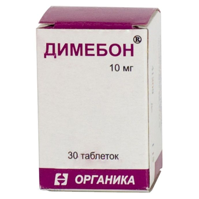 Димебон, 10 мг, таблетки, 30 шт.  по выгодной цене  .