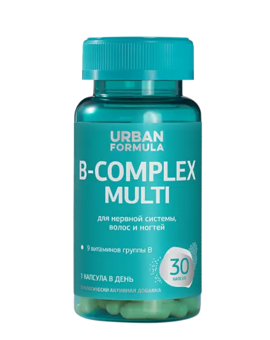фото упаковки Urban Formula B-Complex Multi Витамины группы B