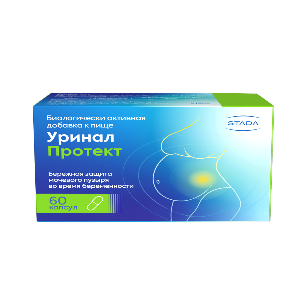 Уринал Протект, капсулы, 60 шт. купить по цене от 420 руб в Москве,  заказать с доставкой в аптеку, инструкция по применению, отзывы, аналоги,  Walmark a.s.