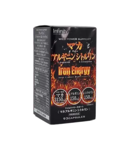 фото упаковки Infinity Iron Energy Мака, Цитруллин, Цинк