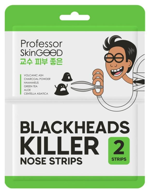 фото упаковки Professor SkinGood Blackheads Killer Полоски для носа
