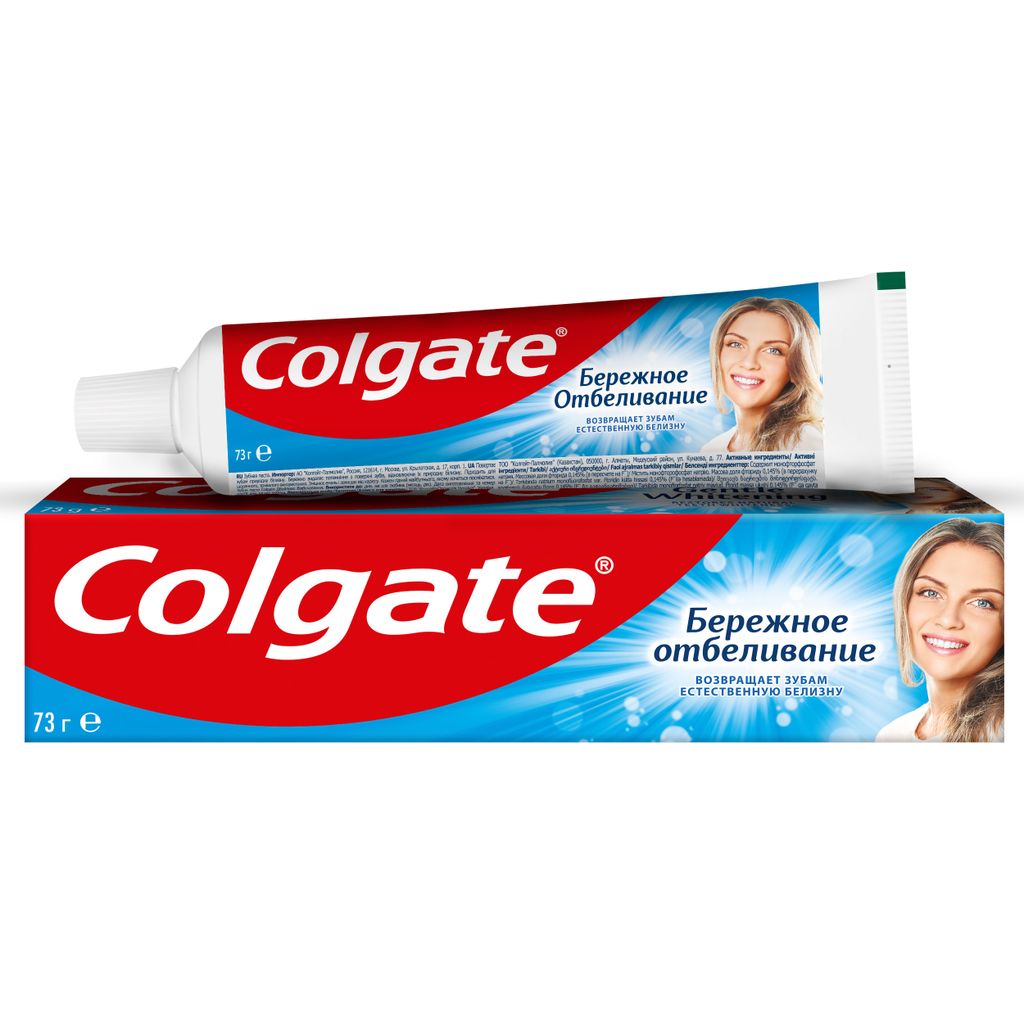 фото упаковки Colgate Бережное Отбеливание зубная паста