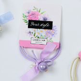 фото упаковки Queen fair резинка для волос алиса цветок