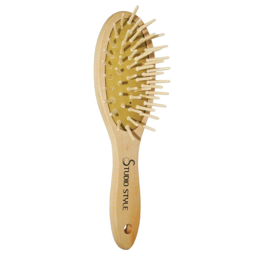 фото упаковки Ригла Щетка для волос с деревянными зубчиками