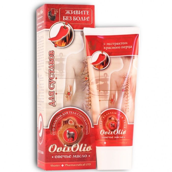 фото упаковки Овечье масло OvisOlio гель для тела согревающий