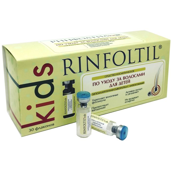 фото упаковки Rinfoltil kids Средство по уходу за волосами детей